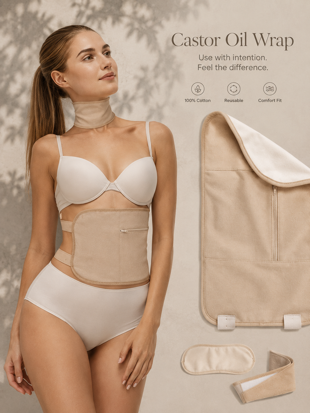 Castor Oil Wrap